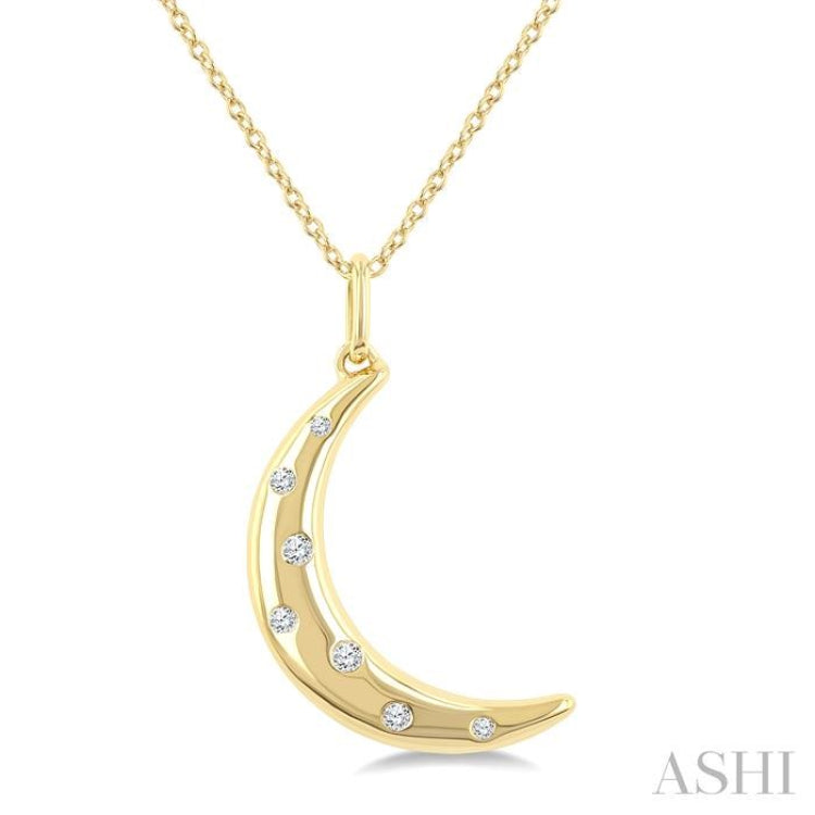 .05CTRDDM MOON MOSAIC PD YG 10K-G+CH*