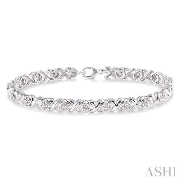 ❤LABIさま❤2025年Bracelet❤✨️ Silver Diamond Bracelet - 85288RGADSSSLTB – Robert Lance