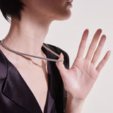 Icon Silver Extra-Small Necklace 5mm, Size 18