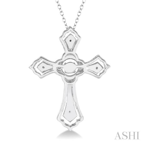 Silver Emotion Cross Diamond Pendant - 84059RGADSXSLPD – Robert Lance ...