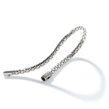 Dot Silver Slim Chain Bracelet, Size UM