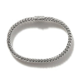 Icon Silver Small Bracelet, Size UL