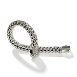 Icon Silver Large Bracelet, Size UL