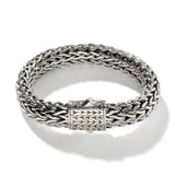 Icon Silver Large Bracelet, Size UL