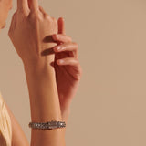 Icon Silver Large Bracelet, Size UL