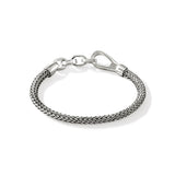 Icon Extension Silver 5mm Extra Small Bracelet with Hook Clasp, Size UL