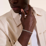 Icon Extension Silver 5mm Extra Small Bracelet with Hook Clasp, Size UL