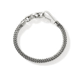 Icon Extension Silver 5mm Extra Small Bracelet with Hook Clasp, Size UL