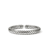 Dot Silver Flex Cuff, Size M
