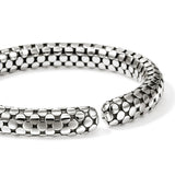Dot Silver Flex Cuff, Size M