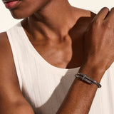 Spear Silver 5.5mm Flex Cuff, Size M