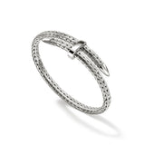 Spear Silver 5.5mm Flex Cuff, Size M