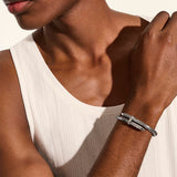 Spear Silver 5.5mm Flex Cuff, Size M