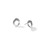 Naga Heritage Silver Stud Earrings