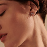 Naga Heritage Silver Stud Earrings