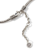 Essentials Dot Hammered 18K Gold & Silver Round Pendant- on Chain Necklace (Dia 16.5mm), Size 16-18 Adjustable BG