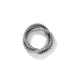 Icon Extension Silver 2.5mm Mini Chain Ring, Size 7