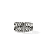 Icon Link Silver 9mm Band Ring, Size 7