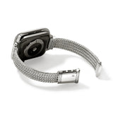 Icon Link Silver John Hardy Smart Watch Strap with 12mm Chain, Size UM