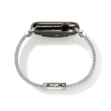 Icon Link Silver John Hardy Smart Watch Strap with 12mm Chain, Size UM