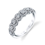 14 KT Engagement Ring in White Gold
