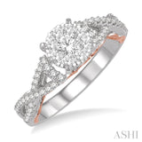 Lovebright Bridal Diamond Engagement Ring
