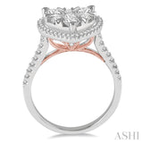 Heart Shape Lovebright Diamond Ring