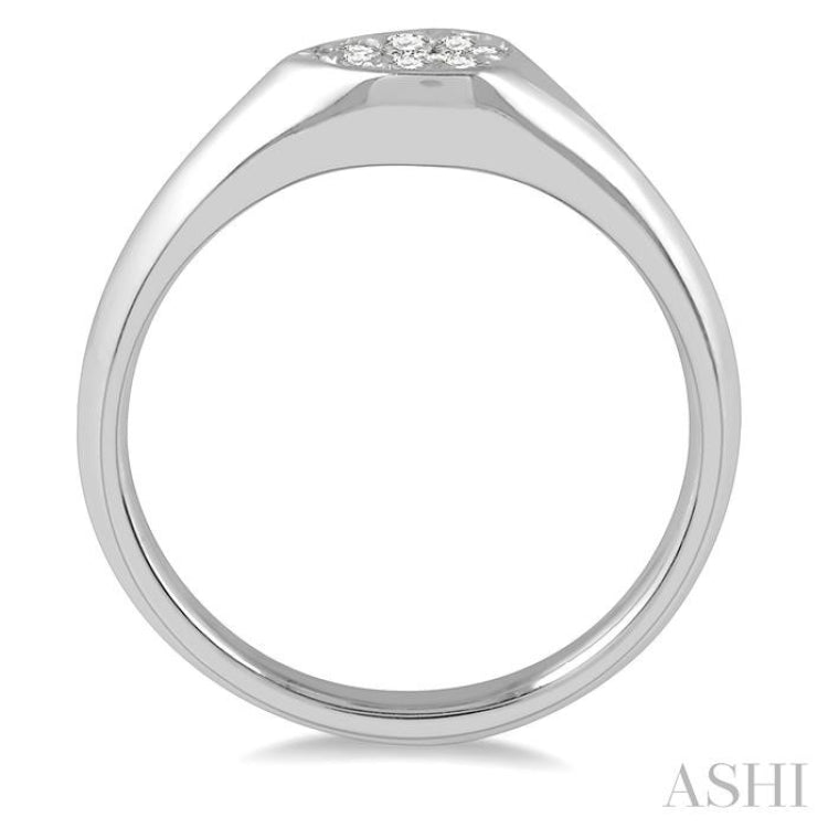 Pear Shape Lovebright Essential Light Weight Diamond Promise Ring