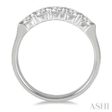 5  Stones Diamond Weeding Band