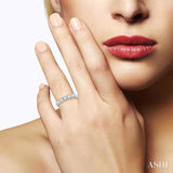 5  Stones Diamond Weeding Band