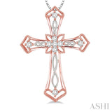 Cross Diamond Fashion Pendant