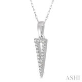 Diamond Triangle Pendant