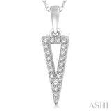 Diamond Triangle Pendant