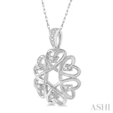 Heart Shape Diamond Fashion Pendant