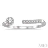 Open Diamond Fashion Ring