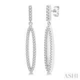 Diamond Fashion Long Earrings