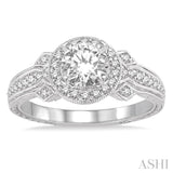 Semi-Mount Diamond Engagement Ring